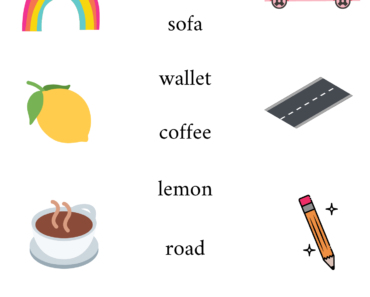 Matching Object Things Activity For Kindergarten Pdf Worksheet