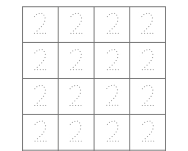 Tracing Numbers Activity, Number 2 Trace Pdf Worksheets For Kids